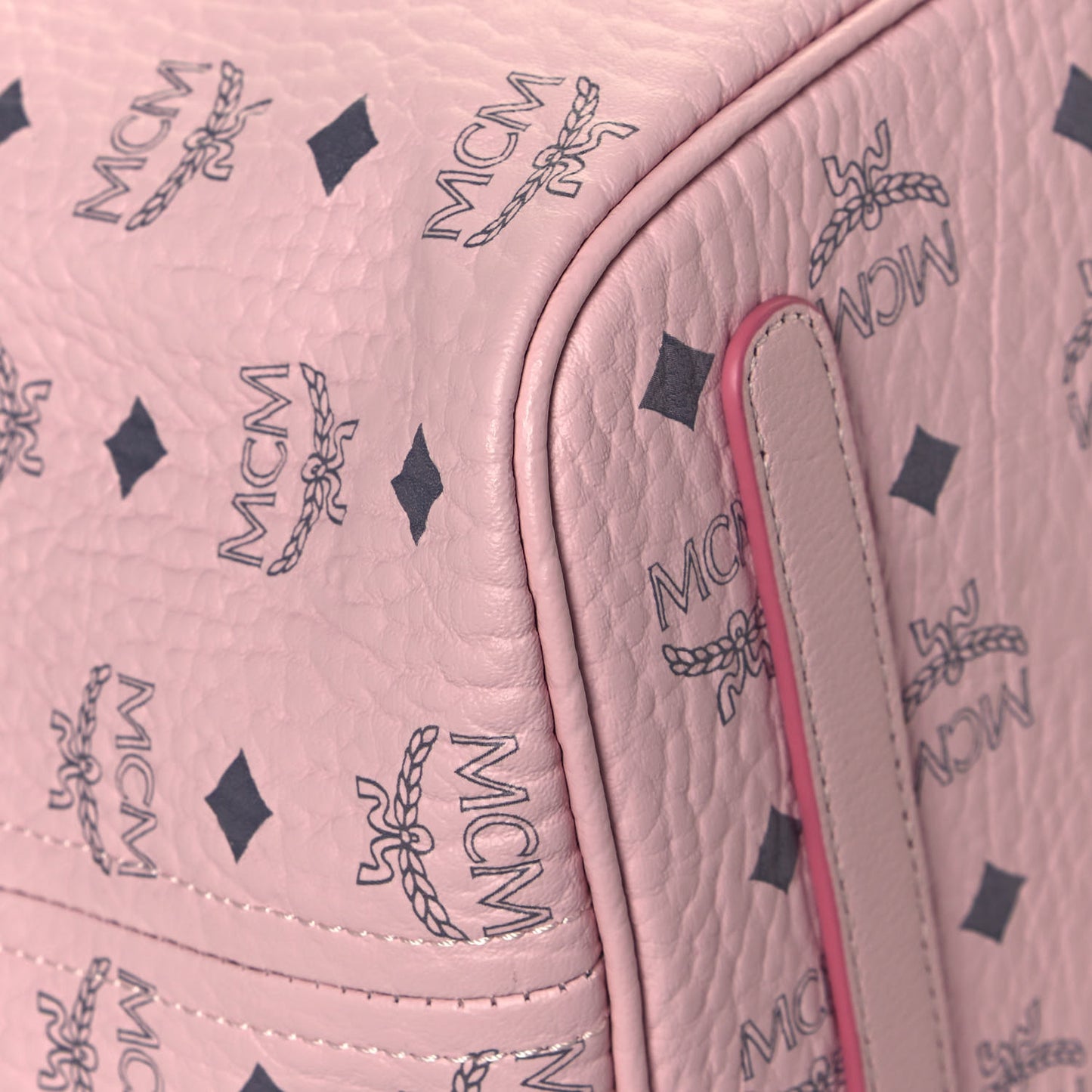 Visetos Medium Liz Reversible Shopper Tote Powder Pink