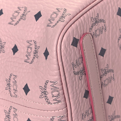 MCM Visetos Medium Liz Reversible Shopper Tote Powder Pink 8 of 19