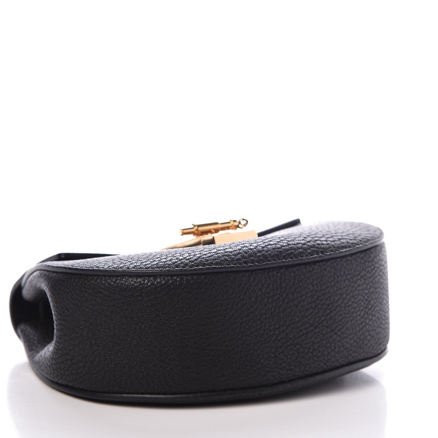 Chloe Grained Lambskin Mini Drew Shoulder Bag Black 4 of 7