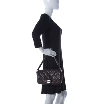 Chanel Calfskin Quilted Modern Chain Flap Brown 2 of 23
