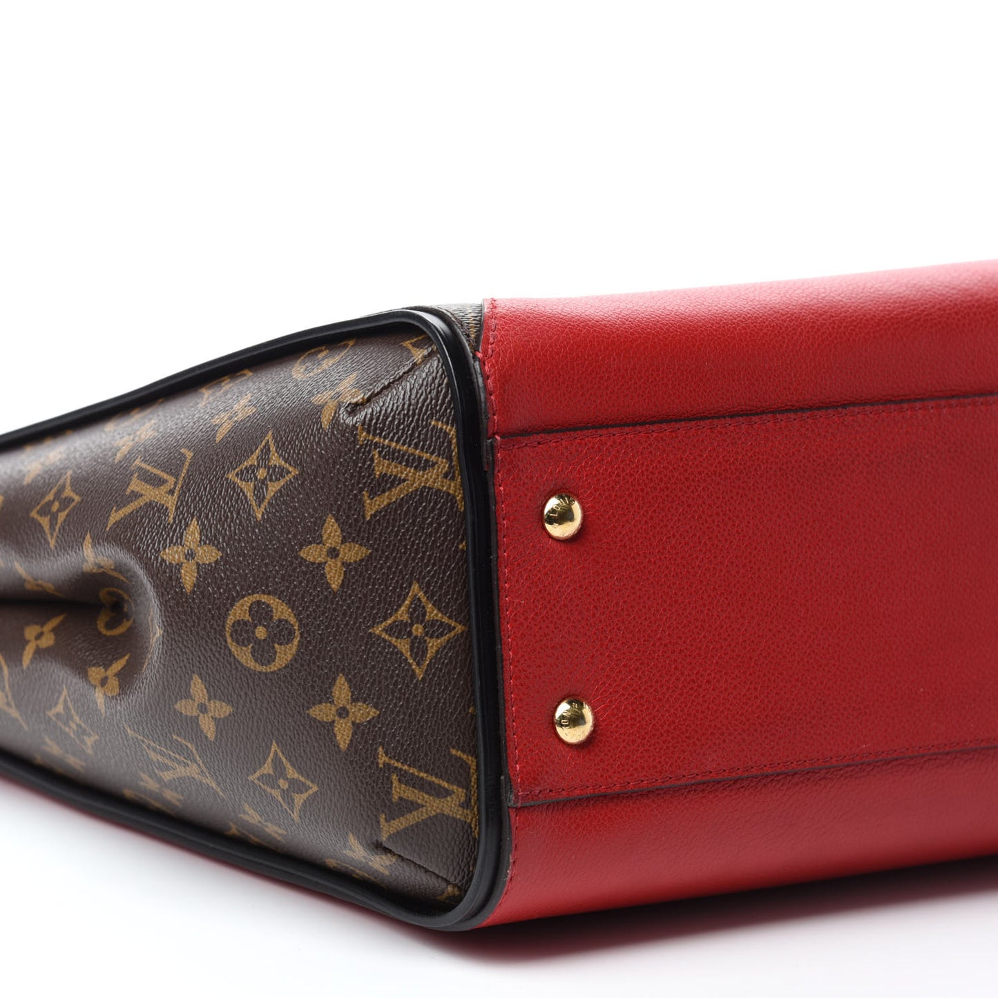 Calfskin Monogram Kimono Tote Cherry