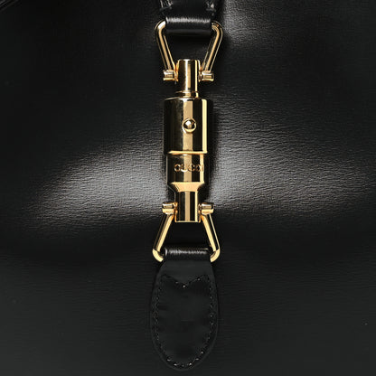 Gucci Boarded Dyana Lux Calfskin Small Jackie 1961 Hobo Black 8 of 10