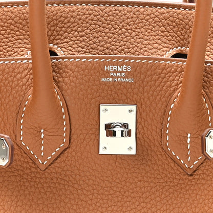 Hermes Togo Birkin 25 Gold 6 of 11