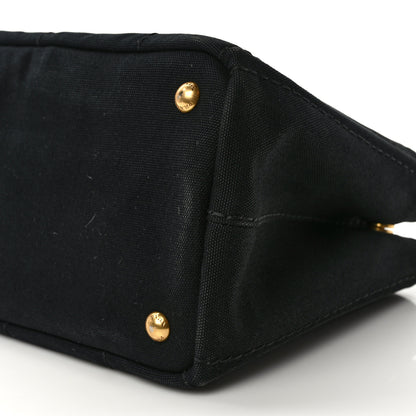 Prada Canapa Small Logo Tote Black 8 of 10