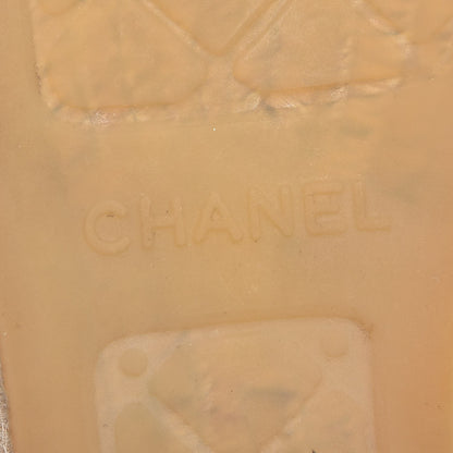 Chanel Lambskin CC Espadrilles 38 Black 8 of 13
