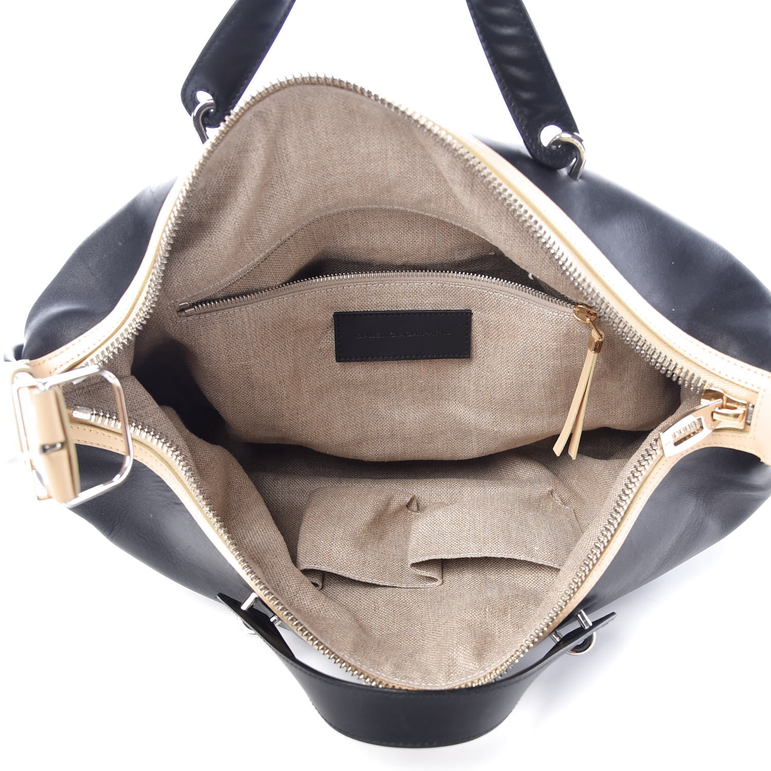 Balenciaga Calfskin Shoulder Bag Black 5 of 15