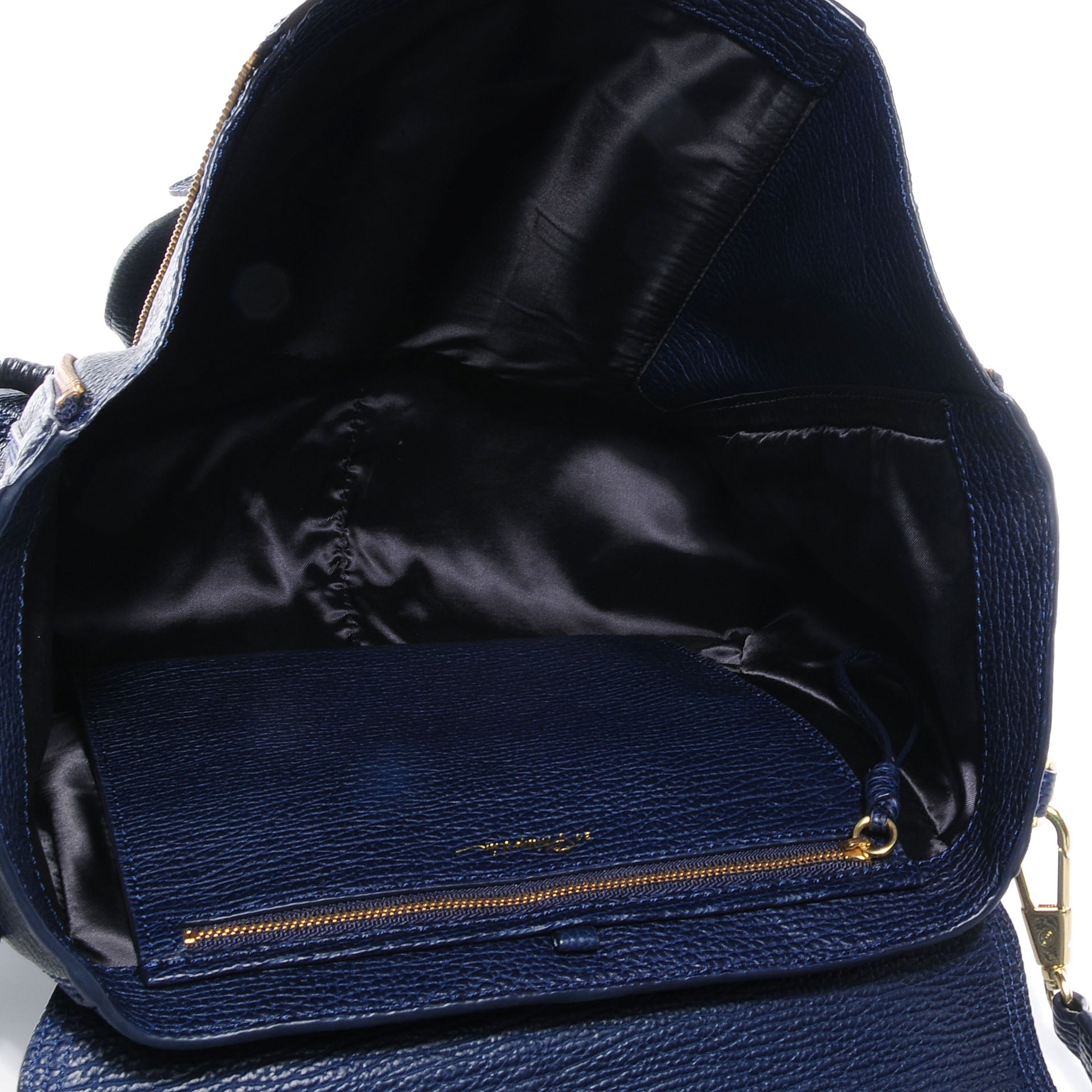 3.1 Phillip Lim 3.1 Medium Pashli Satchel Ink 5 of 8