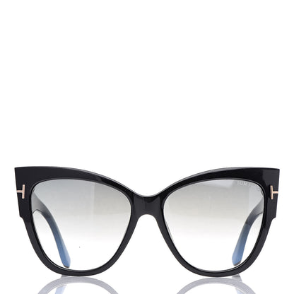 Tom Ford Acetate Anoushka Cat Eye Sunglasses TF371 Black 2 of 6