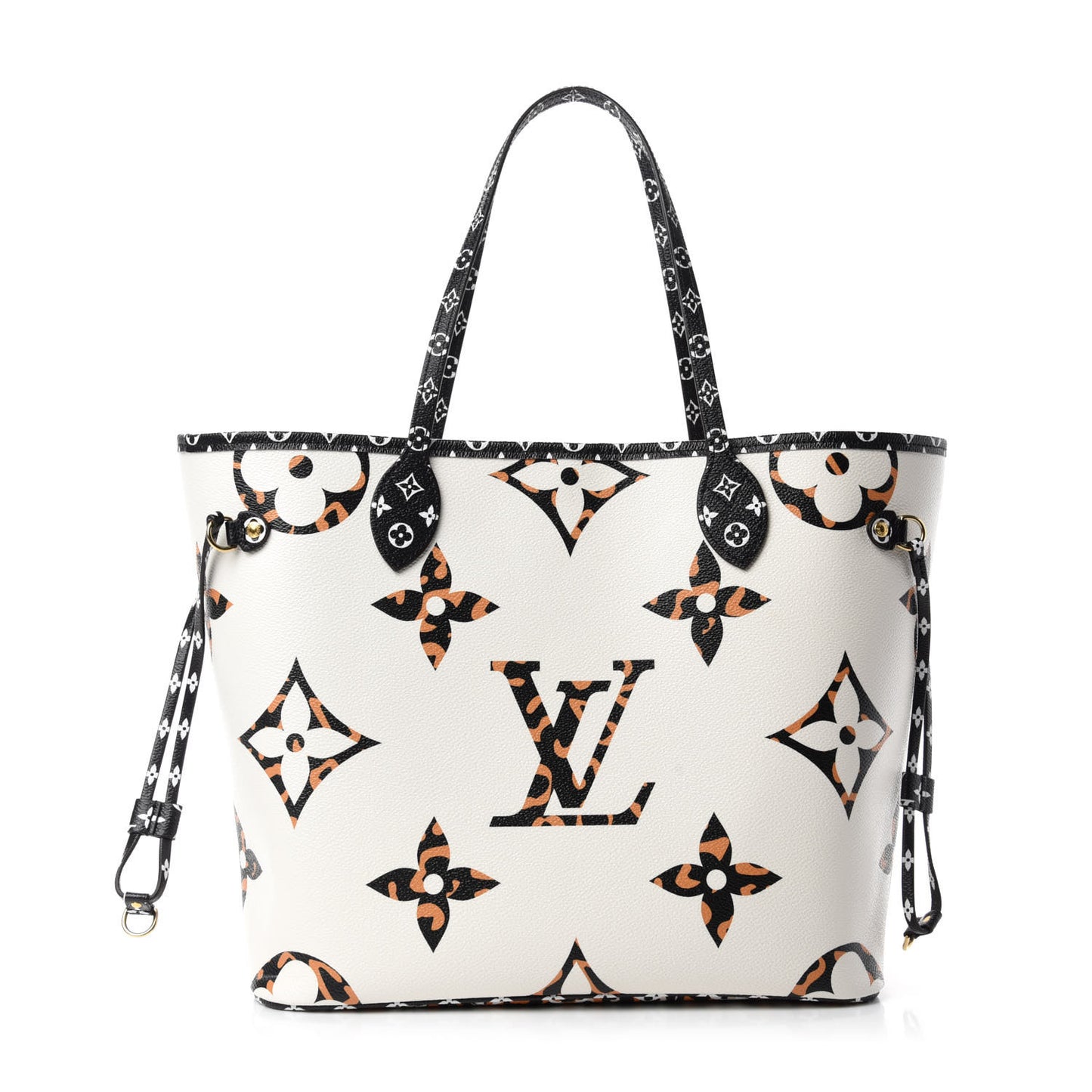 Monogram Giant Jungle Neverfull MM Ivory
