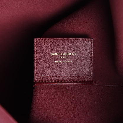 Saint Laurent Calfskin Large Shopping Tote Carmin 6 of 14