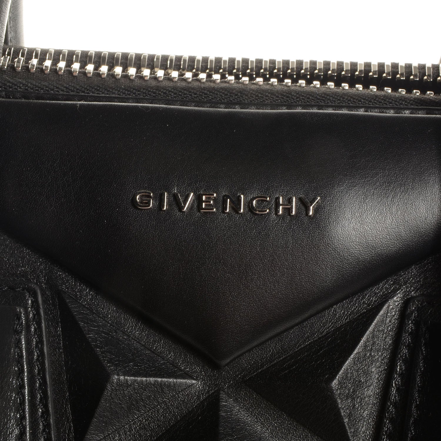 Givenchy Calfskin 3D Stud Medium Antigona Black 8 of 10