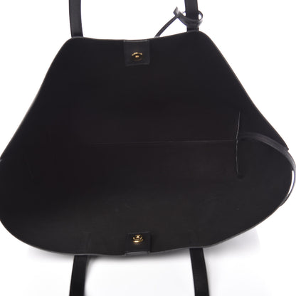Saint Laurent Calfskin Large Shopping Tote Black 6 of 11