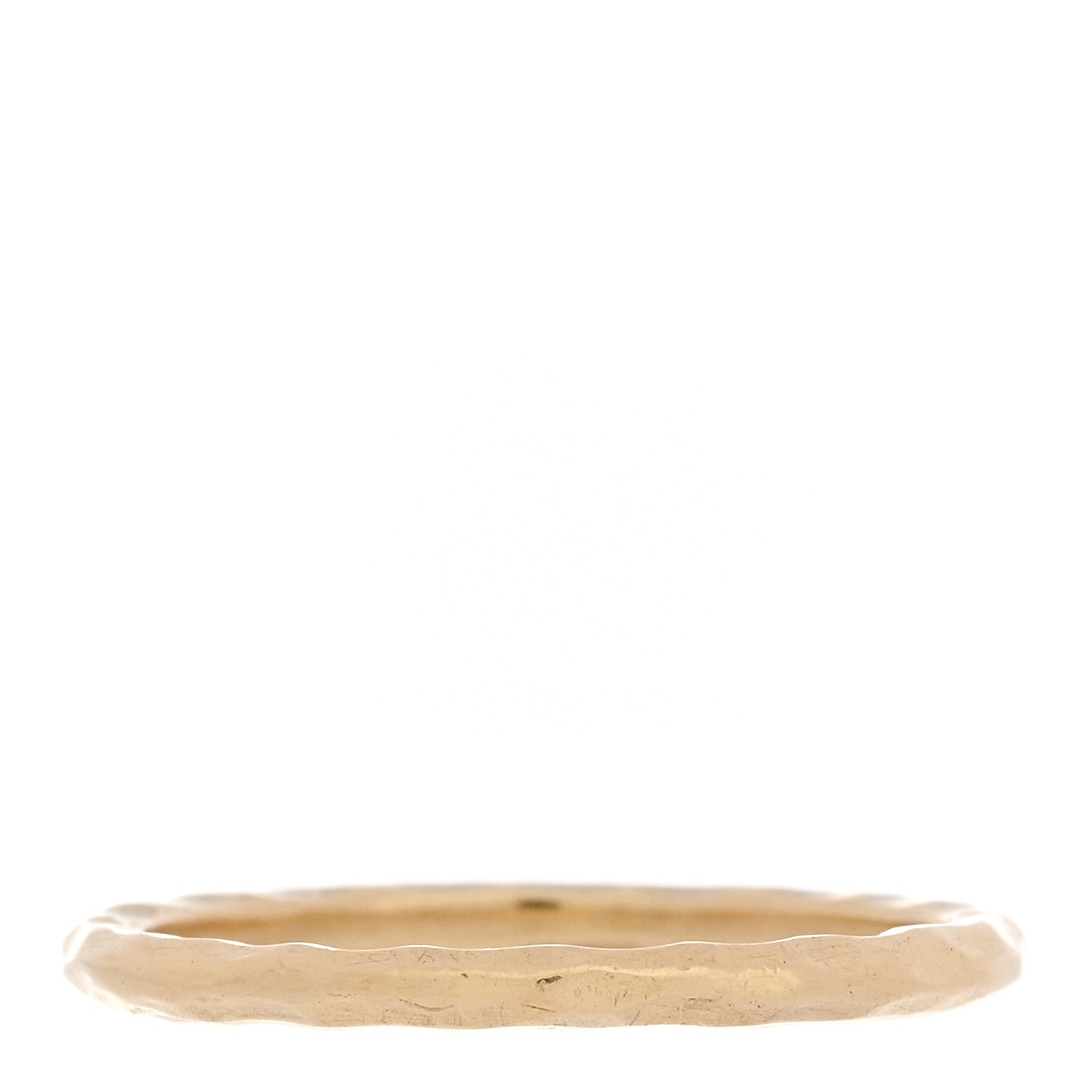 Tiffany 18K Yellow Gold Paloma Picasso Hammered Ring 54 7 3 of 5