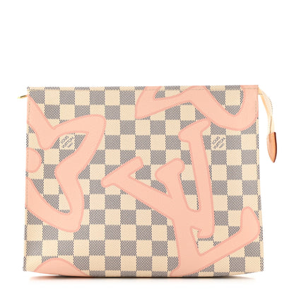 Louis Vuitton Damier Azur Tahitienne Toiletry Pouch 26 1 of 6