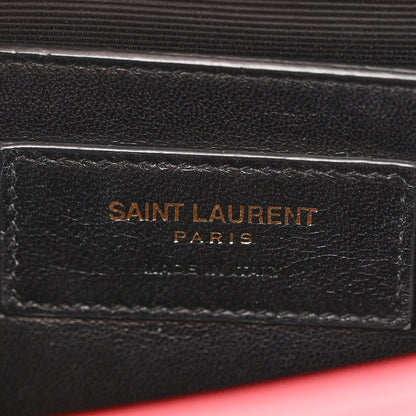 Saint Laurent Grain De Poudre Medium Classic Monogram Kate Satchel Rose Clair 6 of 13