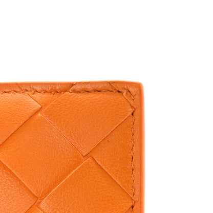 Bottega Veneta Nappa Intrecciato Card Holder Light Orange 8 of 8