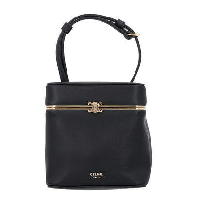 Celine Supple Calfskin Cube Frame Bag Black 1 of 10