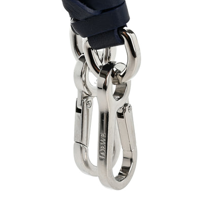 Loewe Calfskin Spiral Woven Short Strap Blue 4 of 4