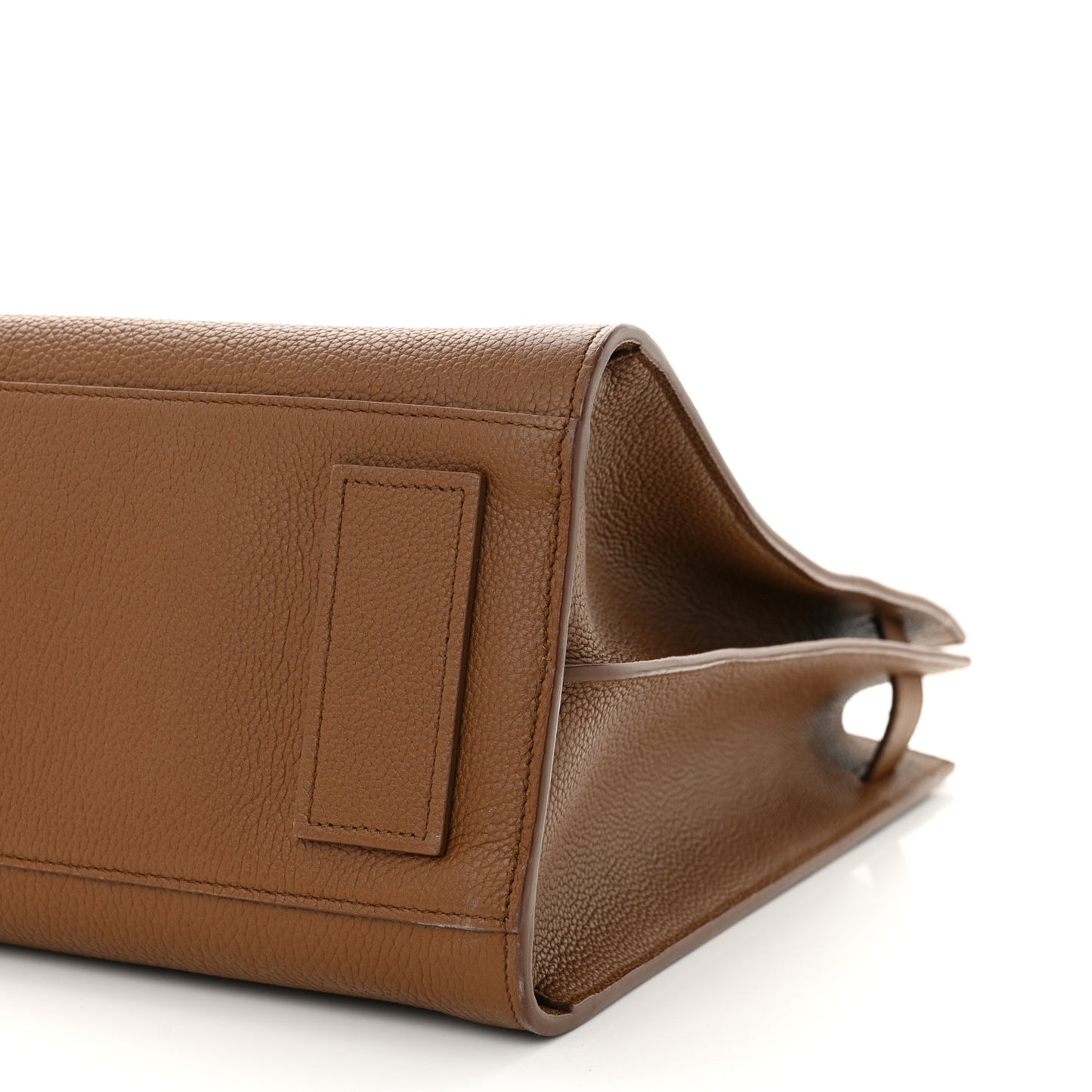 Grained Calfskin Sac De Jour Souple North South Tote Brown