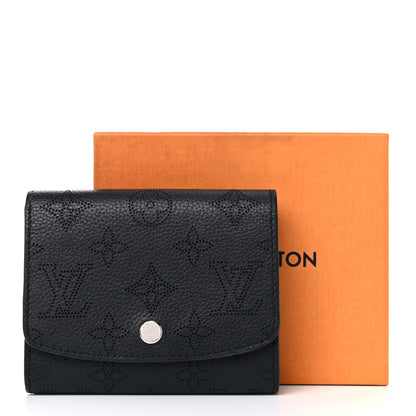Louis Vuitton Mahina Iris Compact Wallet NM Black 10 of 10