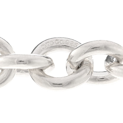 Tiffany Sterling Silver Round Link Necklace 5 of 5
