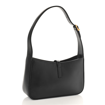 Saint Laurent Smooth Calfskin Le 5 A 7 Hobo Black 3 of 8