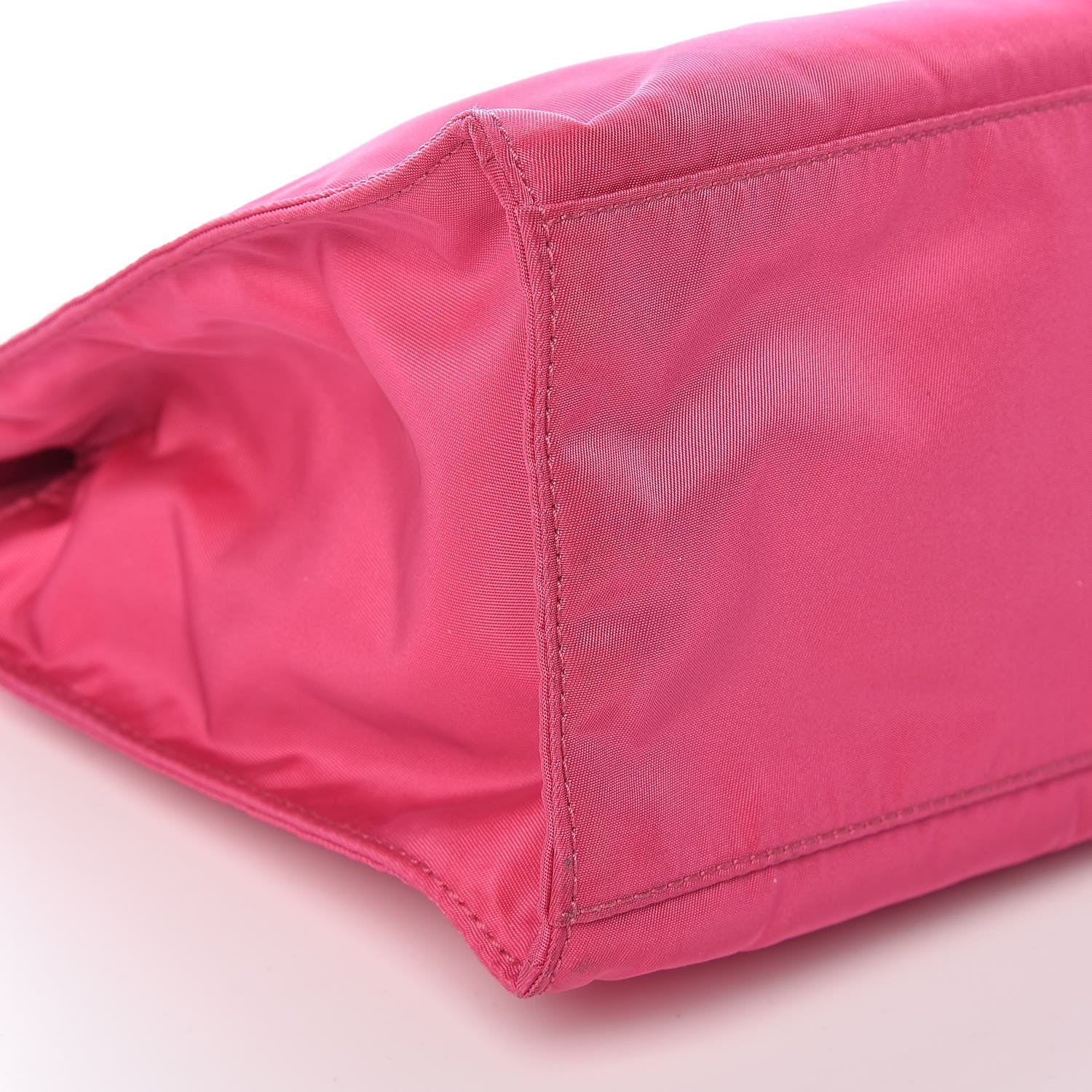Prada Nylon Vela Cosmetic Pouch Fuxia 8 of 8