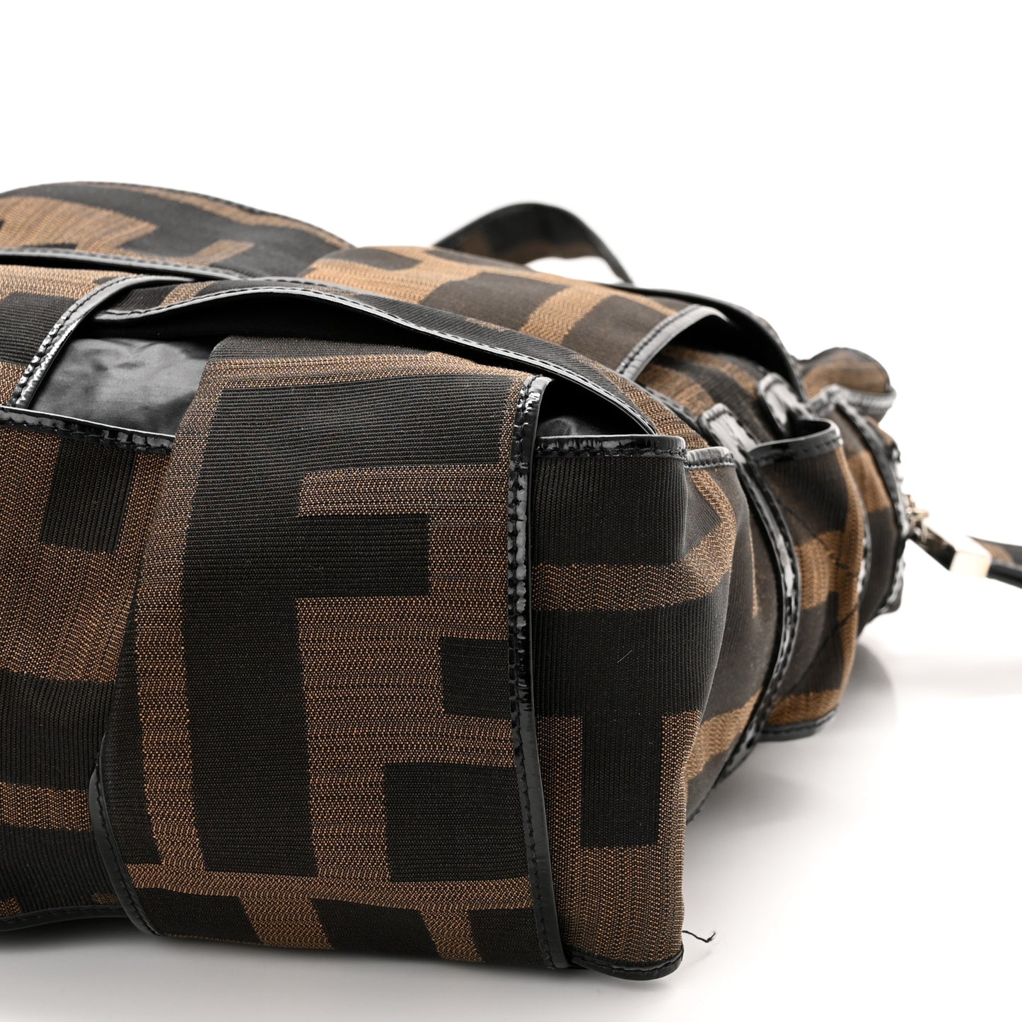 Patent Zucca Crossword Grande Bag Tobacco