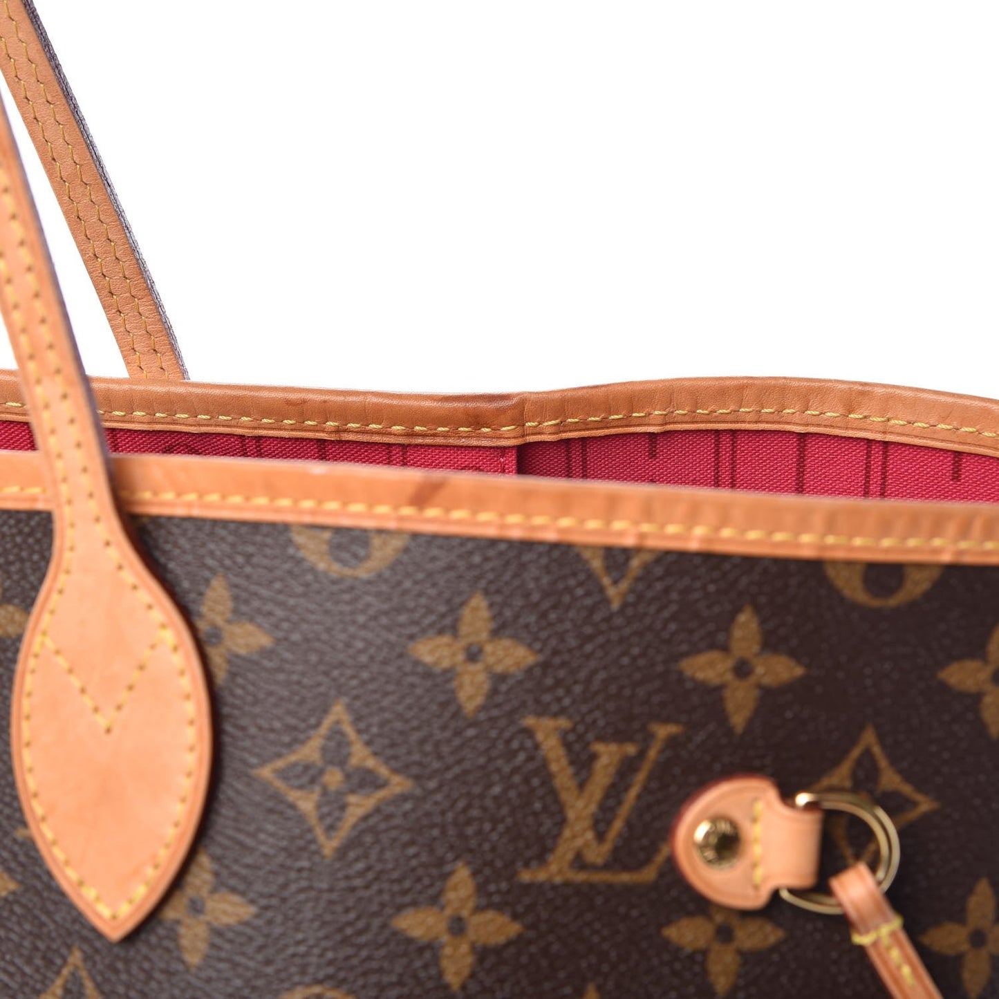 Monogram My LV Heritage Neverfull GM Fuchsia White