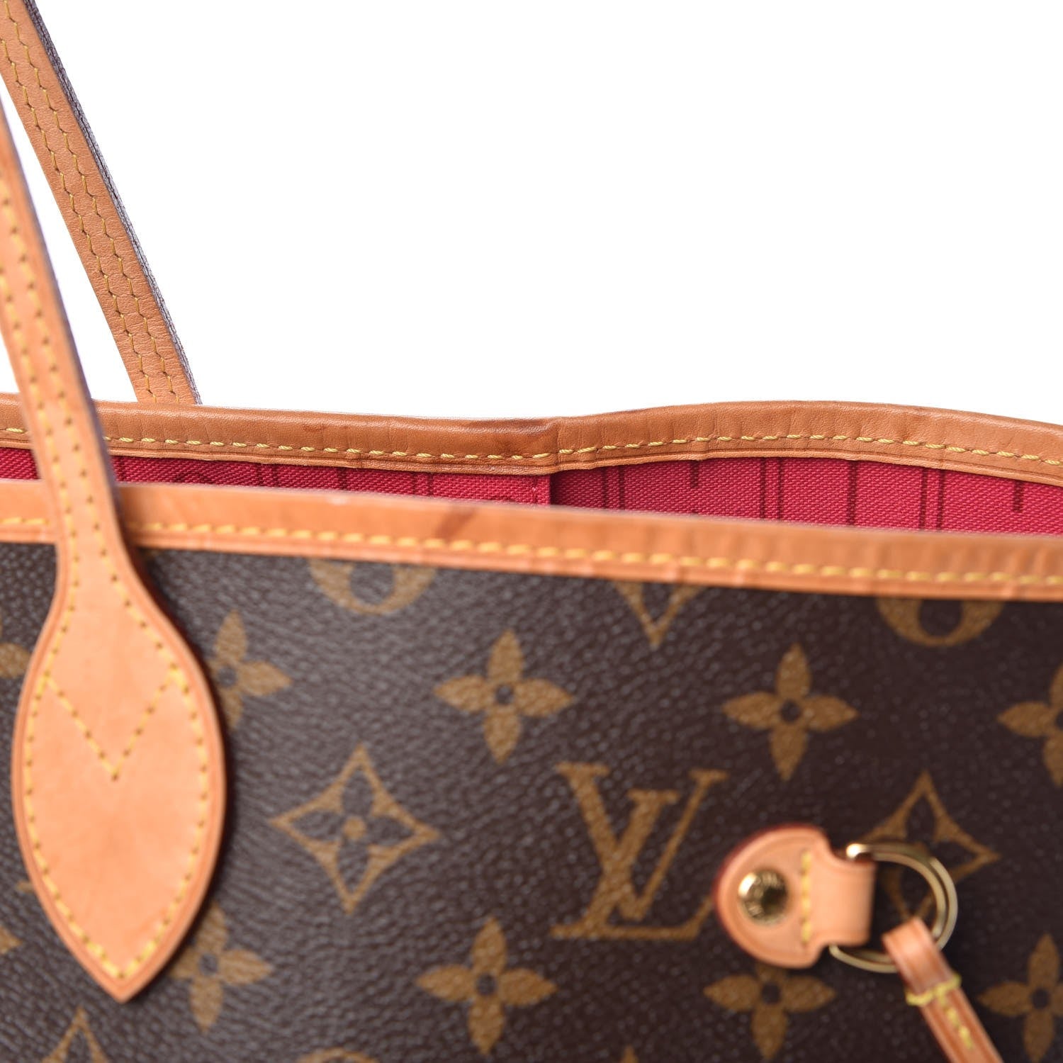 Louis Vuitton Monogram My LV Heritage Neverfull GM Fuchsia White 13 of 16