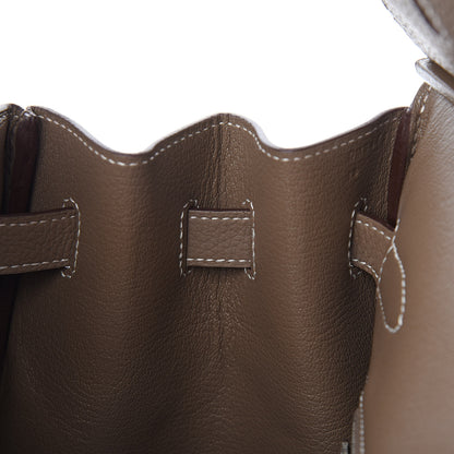 Hermes Togo Birkin 35 Etoupe 12 of 31