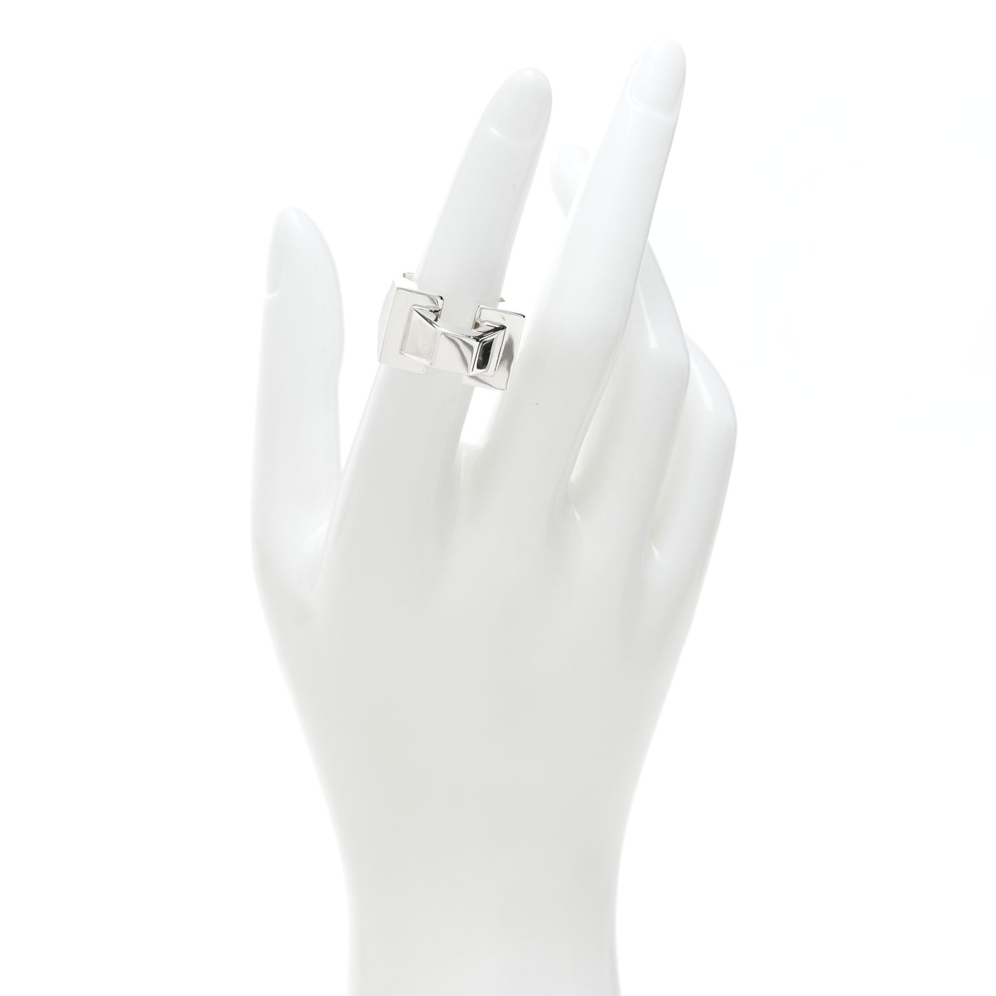 Sterling Silver Don Berg Out of Retirement Geometric Architectural Ring 51 5.75