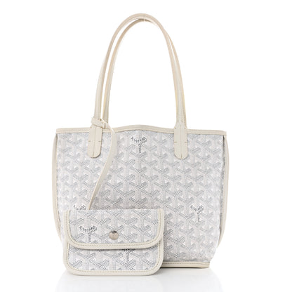 Goyard Goyardine Reversible Mini Anjou White 2 of 22