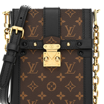 Louis Vuitton Monogram Pochette Trunk Verticale Black 7 of 11