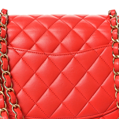 Chanel Lambskin Quilted Small Double Flap Red 11 of 11