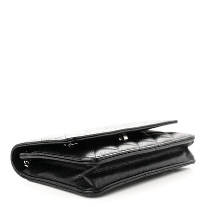 Chanel Caviar Quilted Wallet on Chain WOC Black 4 of 12