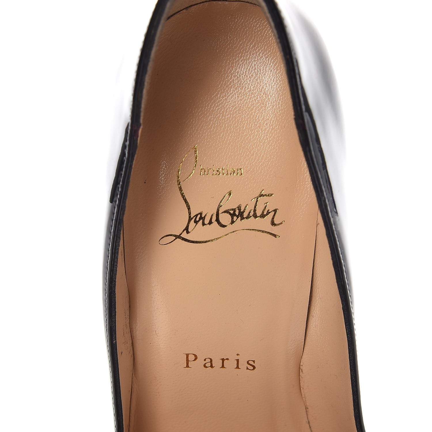 Christian Louboutin Patent Pigalle Follies 100 Pumps 36 Black 9 of 12