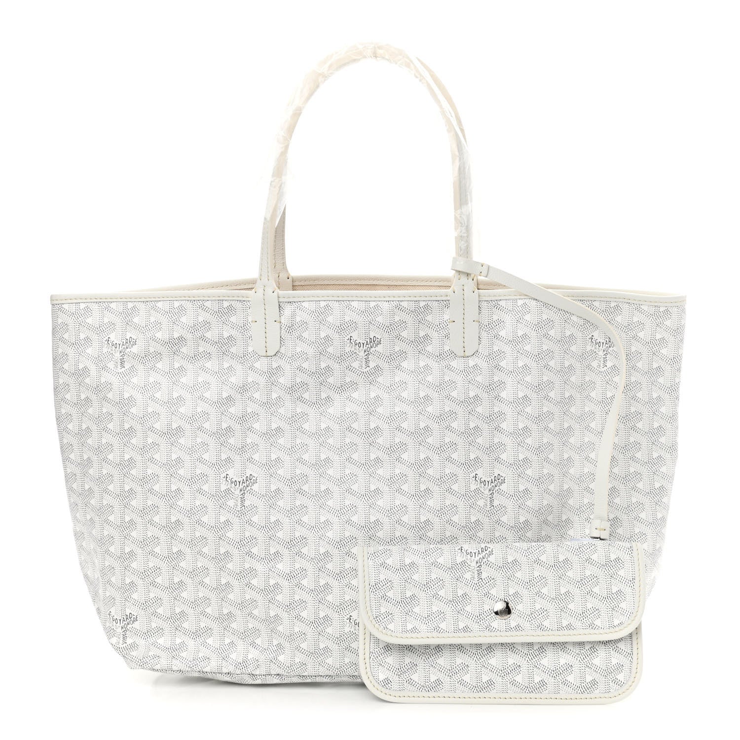 Goyard Goyardine Saint Louis PM White 1 of 11