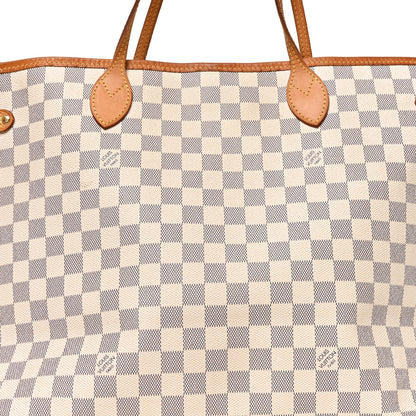 Louis Vuitton Damier Azur Neverfull GM 6 of 9