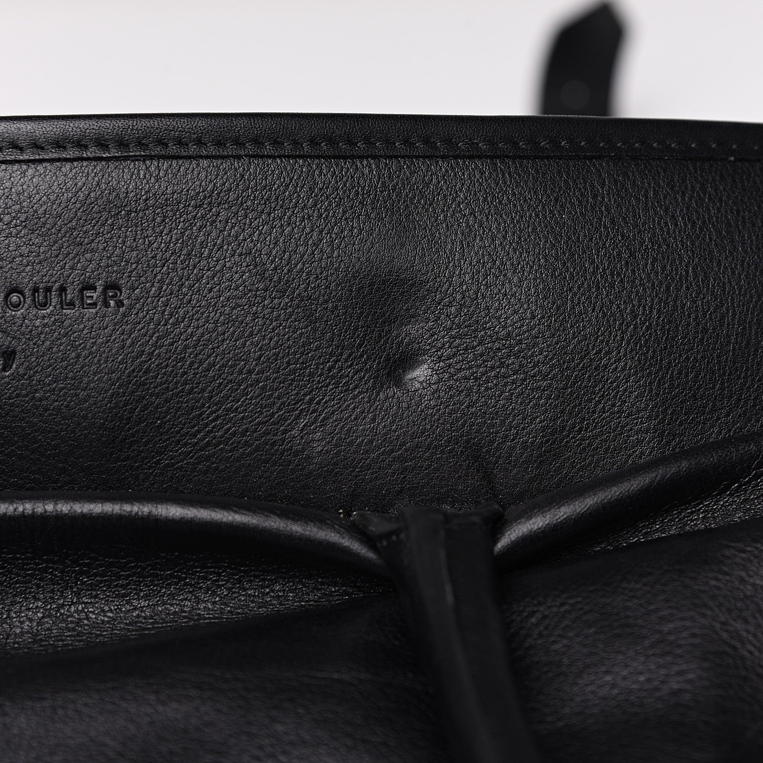 Proenza Schouler Calfskin Straw PS1 Keep All Black 6 of 15