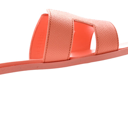 Hermes Epsom Oran Sandals 39 Orange Joey 14 of 19