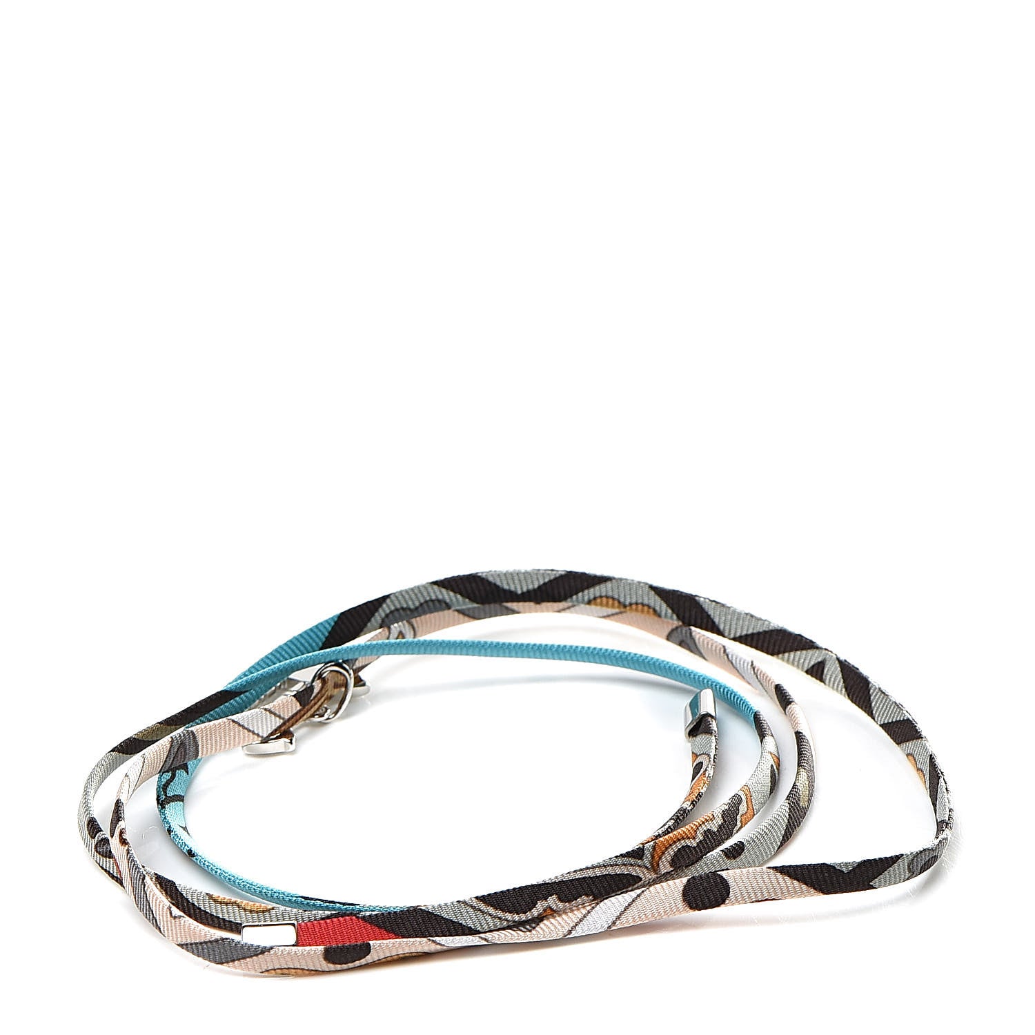Hermes Silk Tourbillon de Couleurs Bracelet 3 of 6