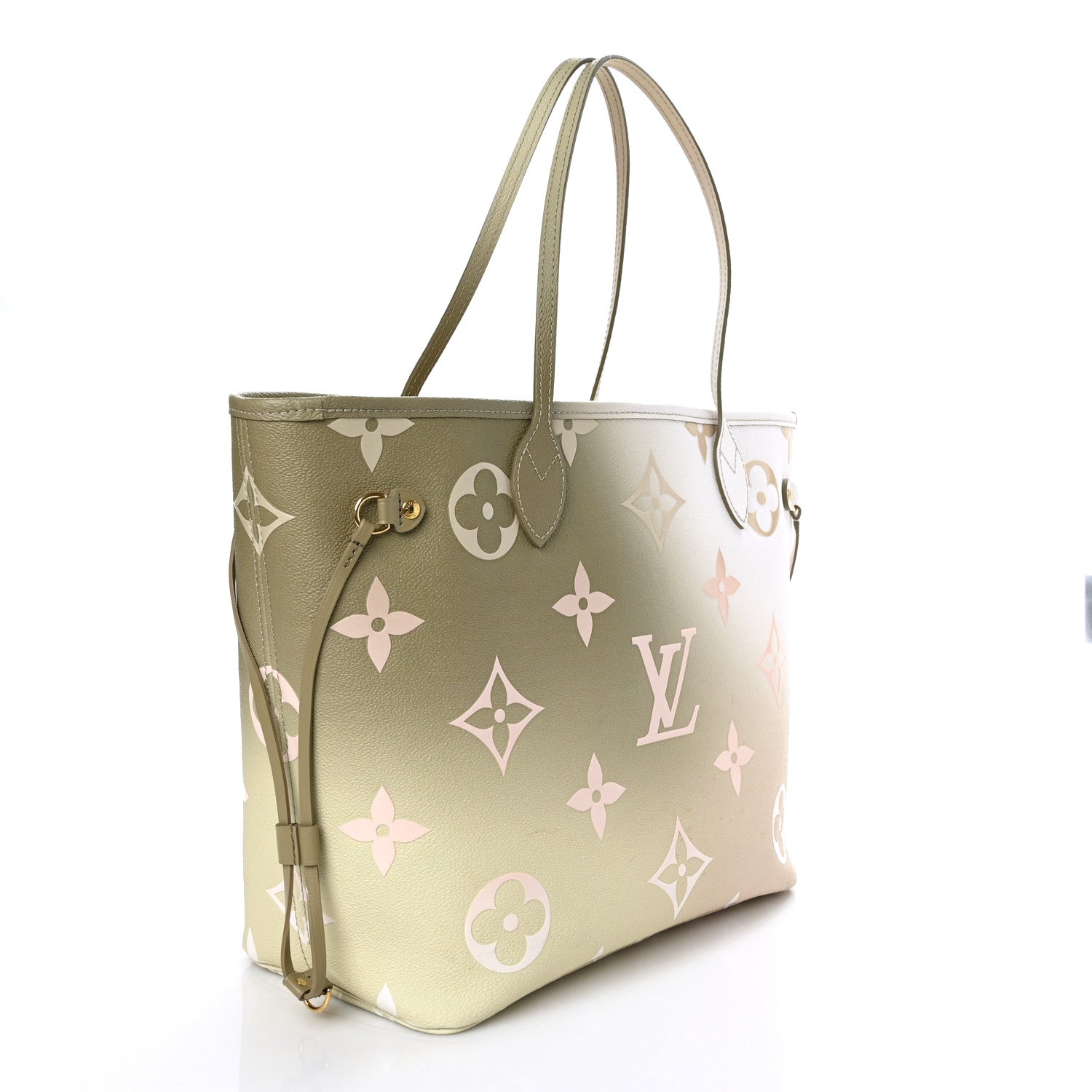 Louis Vuitton Monogram Giant Spring In The City Neverfull MM Sunset Kaki 4 of 13