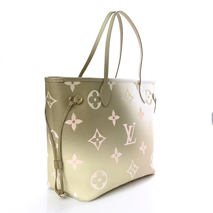 Louis Vuitton Monogram Giant Spring In The City Neverfull MM Sunset Kaki 4 of 13