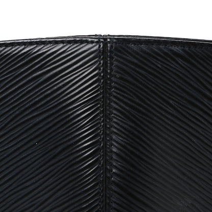 Louis Vuitton Epi Demi Lune Pochette Black 7 of 10