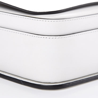 Burberry Calfskin Large Square Satchel Chalk White 8 of 11