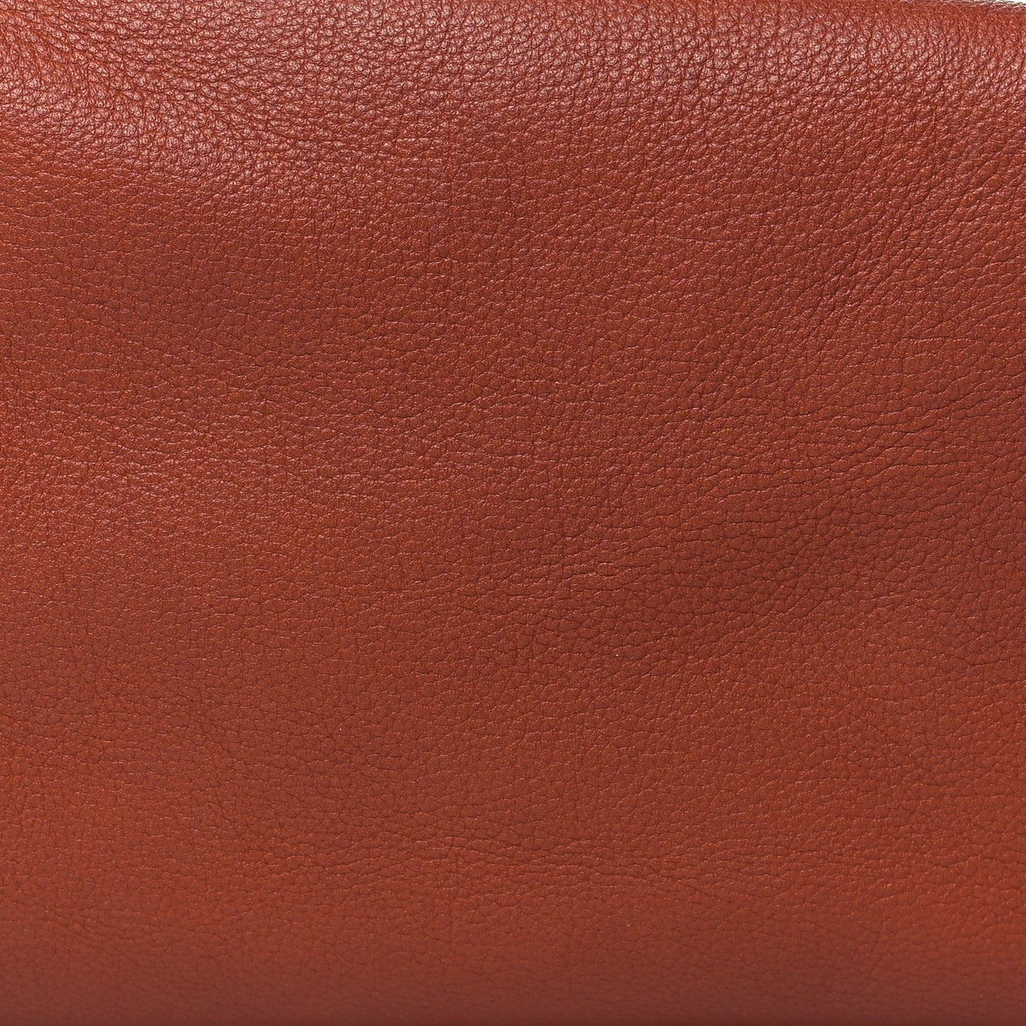 Supple Calfskin Medium Romy Shoulder Bag Tan