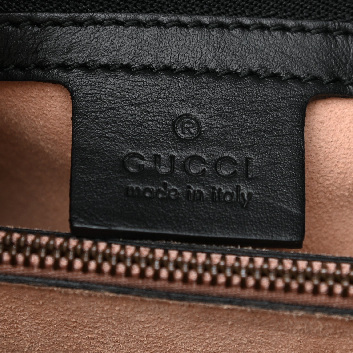Gucci Calfskin Matelasse Small GG Marmont Tote Black 5 of 9