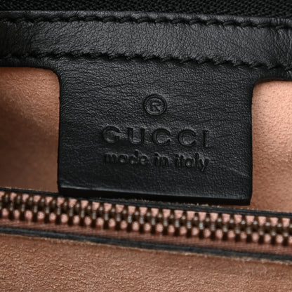 Gucci Calfskin Matelasse Small GG Marmont Tote Black 5 of 9