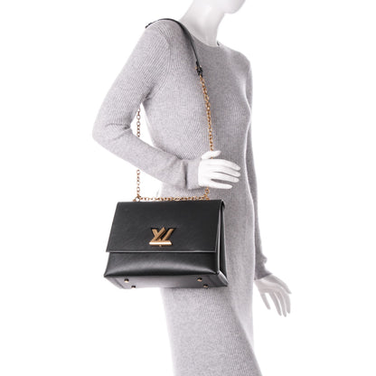 Louis Vuitton Epi Twist Shoulder Bag GM Black 2 of 8